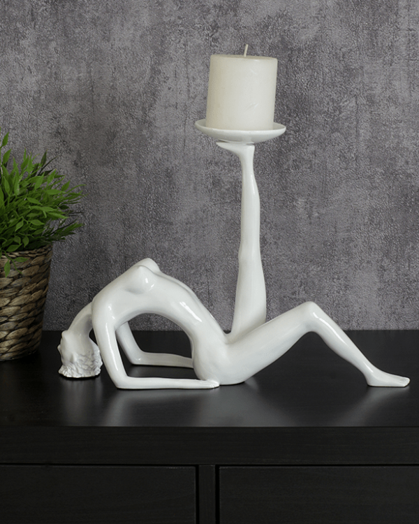 Outstretched Woman Candle Holder